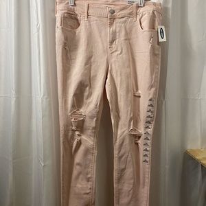 Old Navy rockstar super skinny size 16 distress jeans new with tags